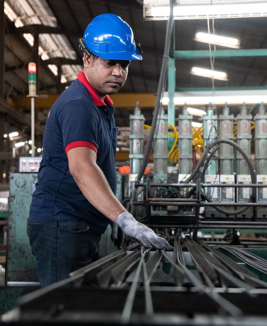 U-LI manufacturing worker